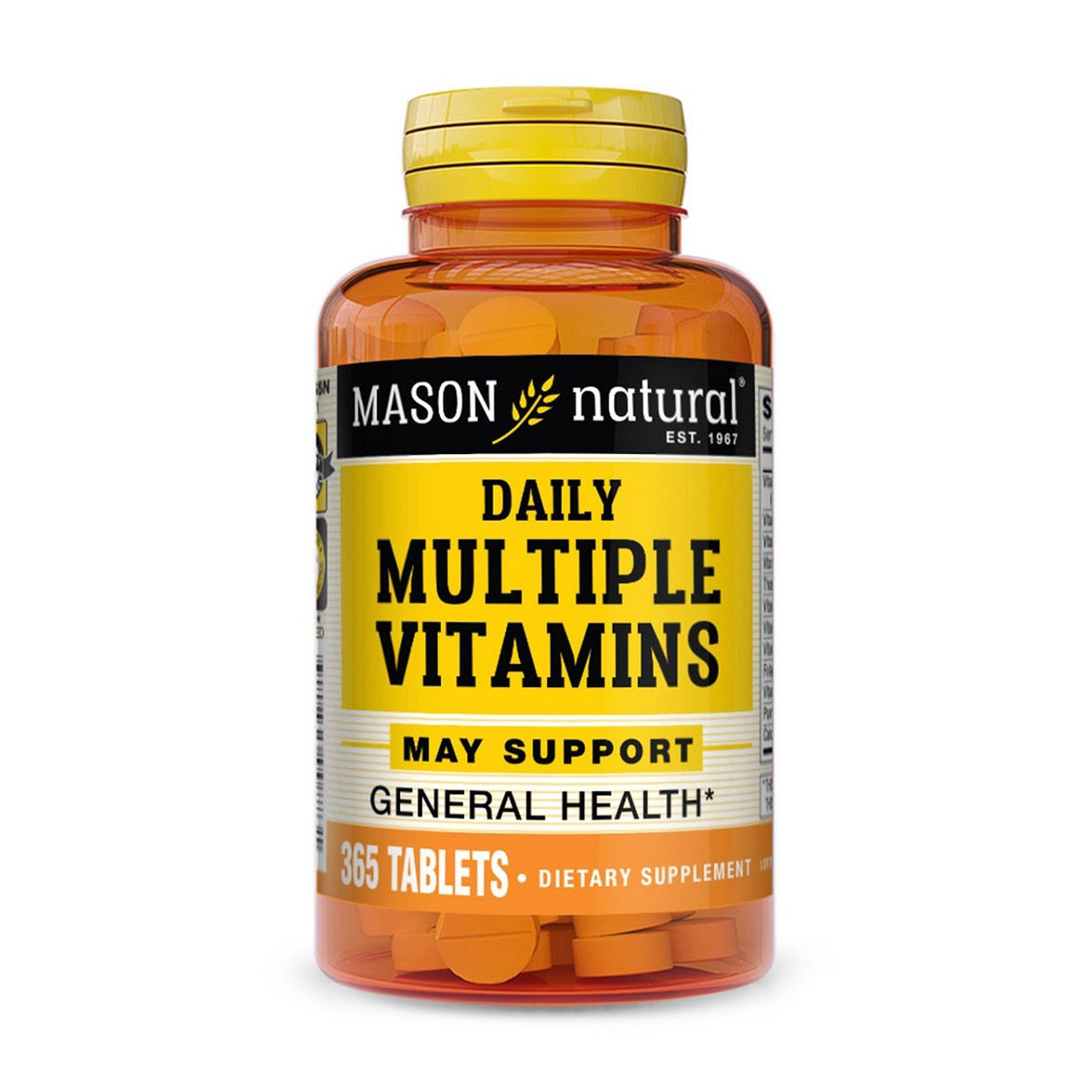 Мультивітаміни Mason Natural Daily Multiple Vitamins, 365 таблеток