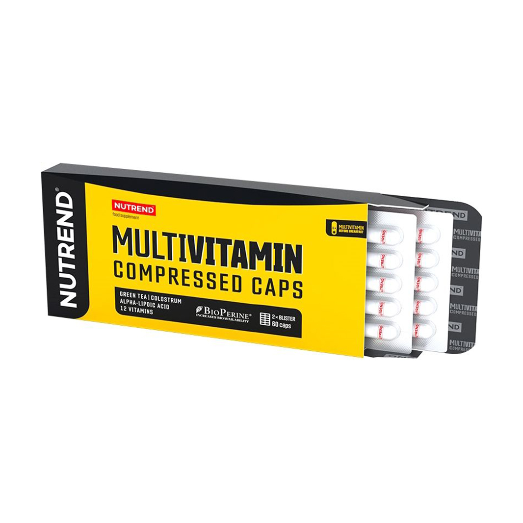 Мультивітаміни Nutrend Multivitamin Compressed Caps, 60 капсул
